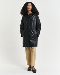 Kurzmantel aus Leder