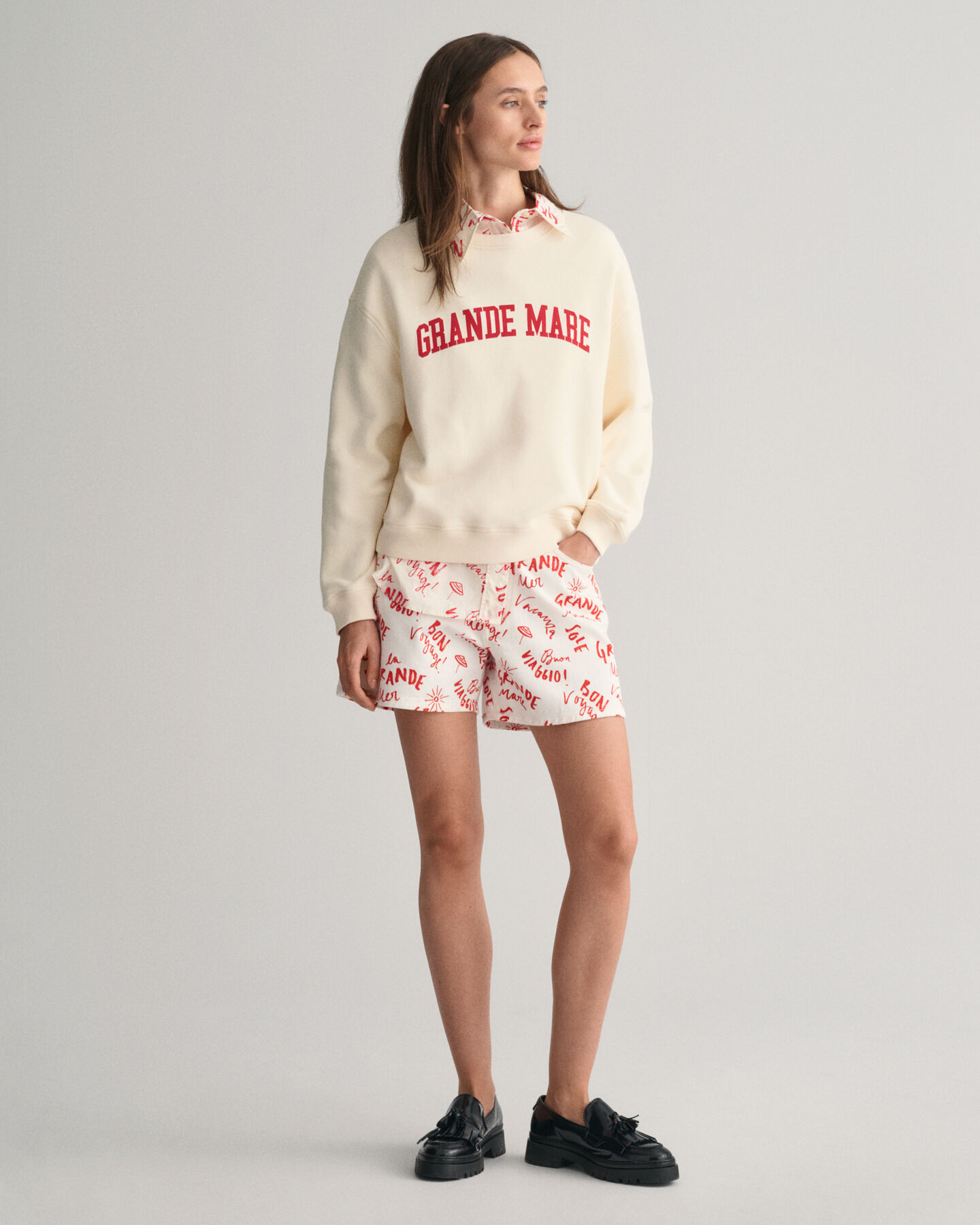 Grande Mare Rundhals-Sweatshirt