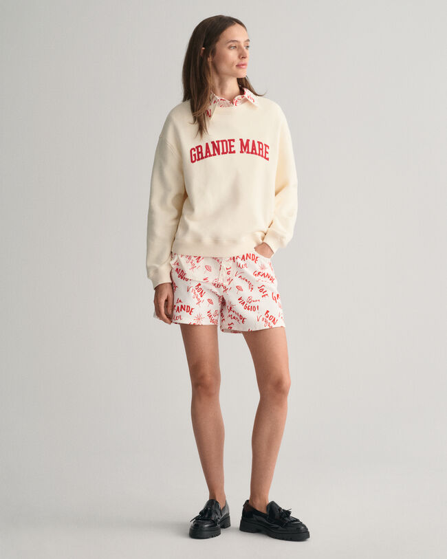 Grande Mare Rundhals-Sweatshirt