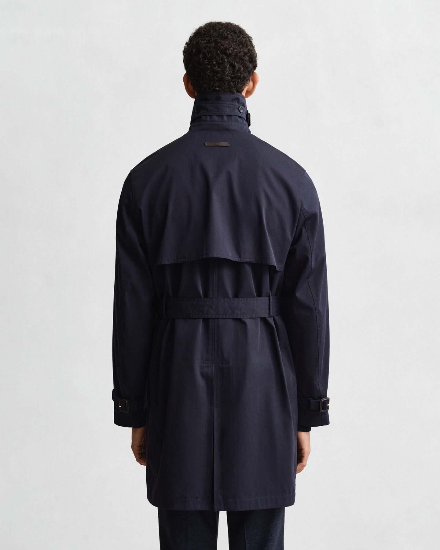 Trenchcoat aus Baumwollgemisch