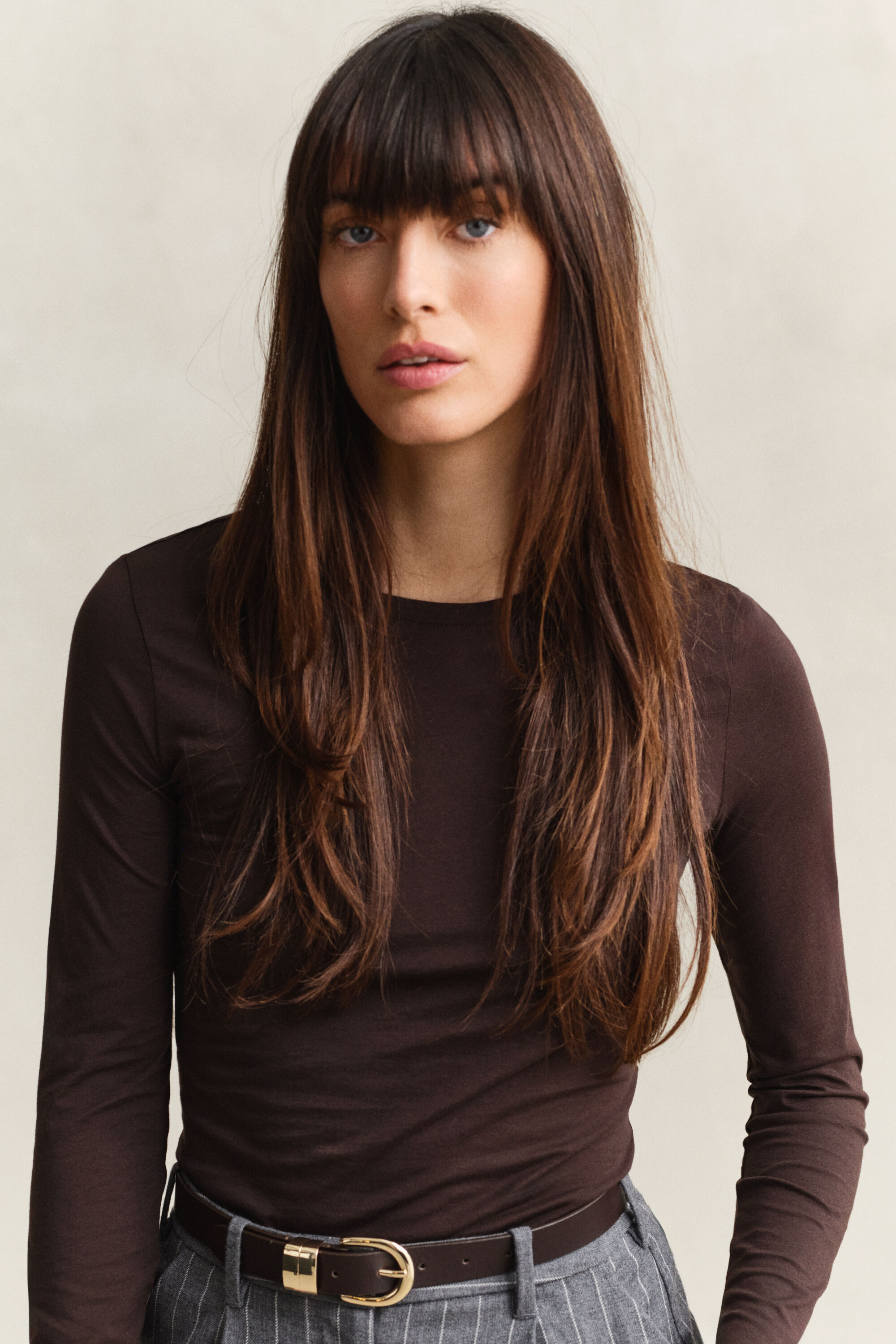 Leichtes Langarmshirt aus Baumwolle