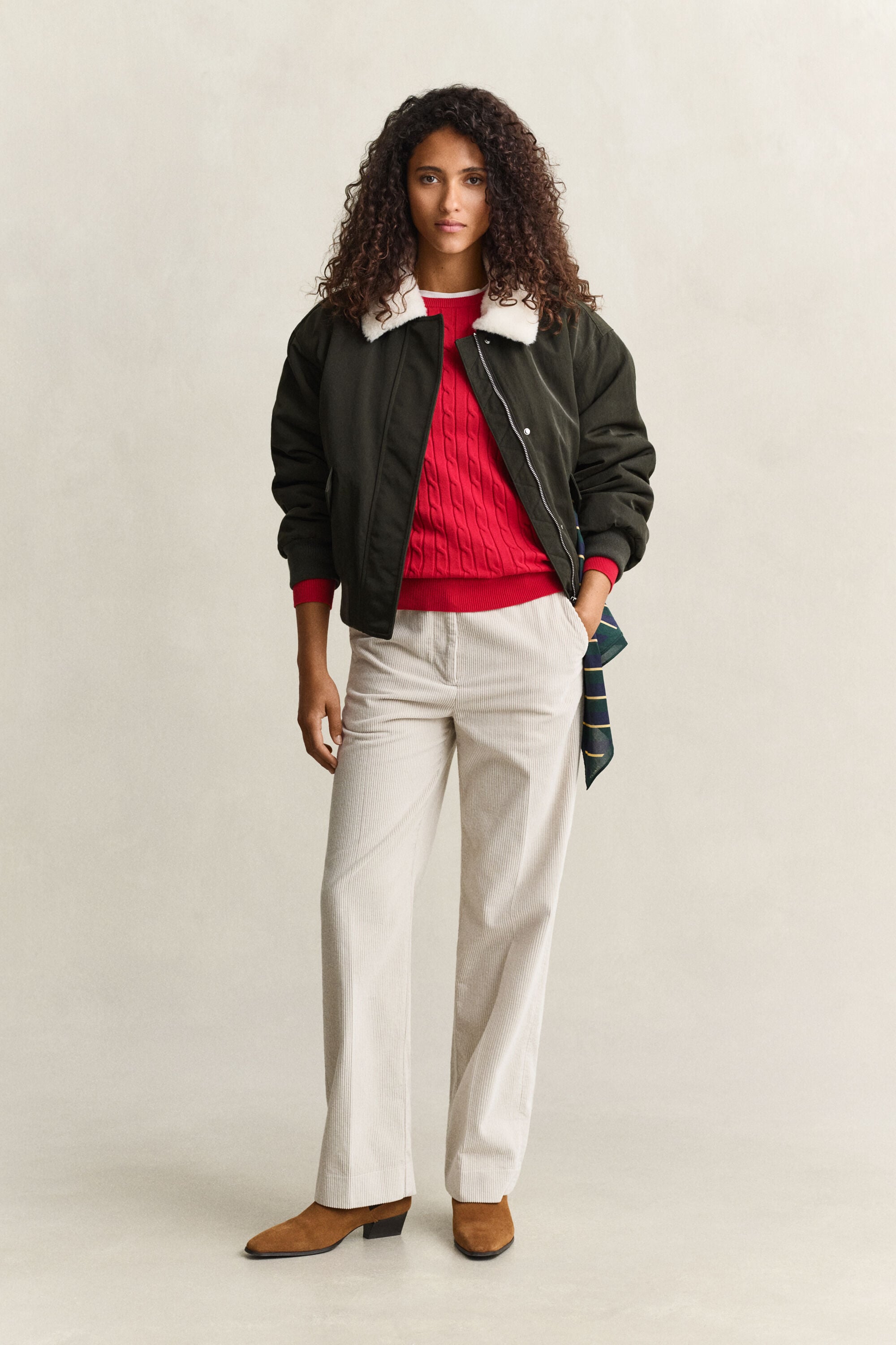 Wattierte Bomberjacke