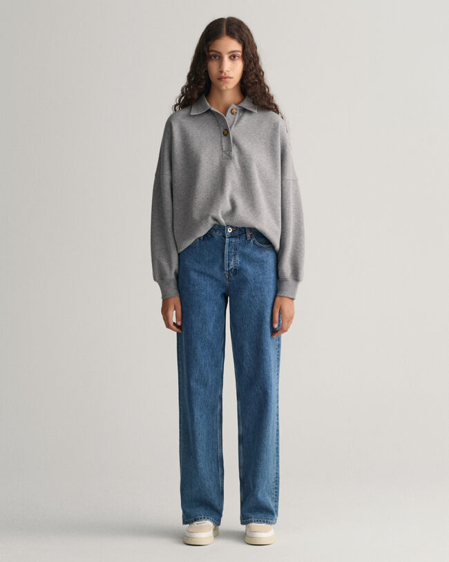 Relaxed Fit Jeans mit geradem Bein