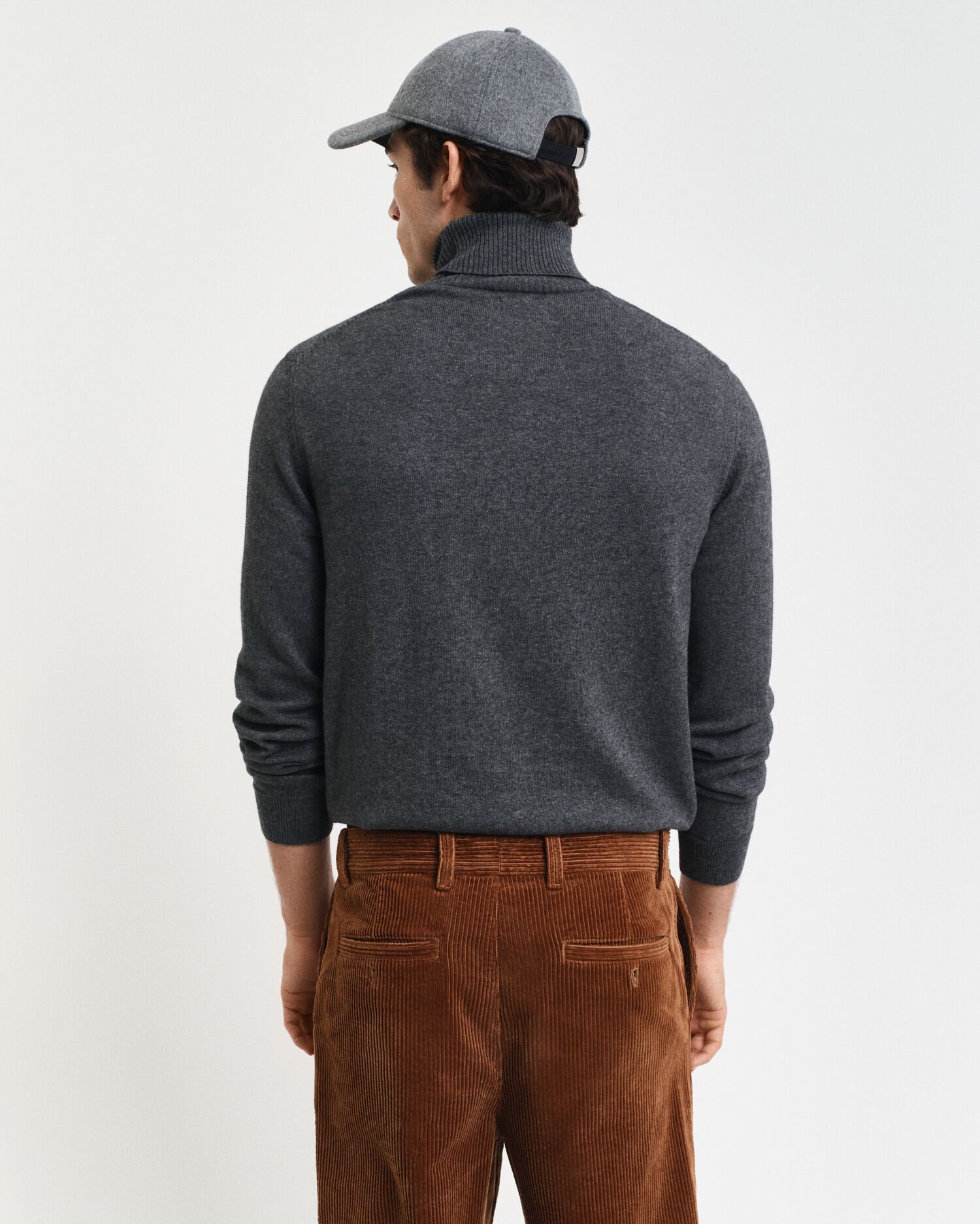 Cotton Wool Turtleneck Sweater