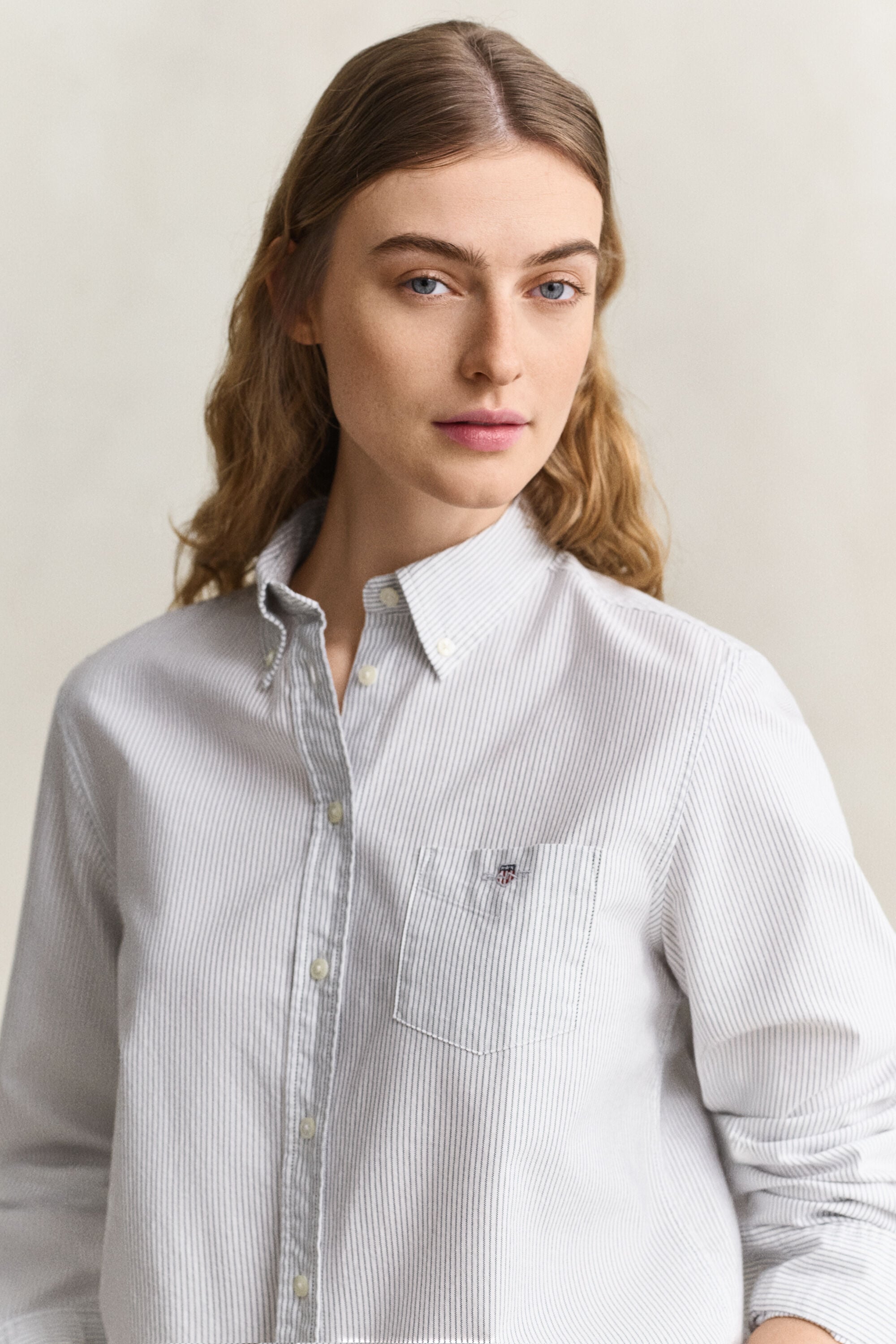 Camicia Oxford classica a righe