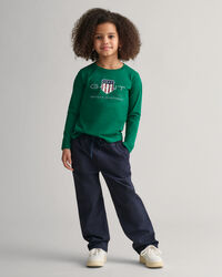 Kids Pull-On Hose aus Webmaterial