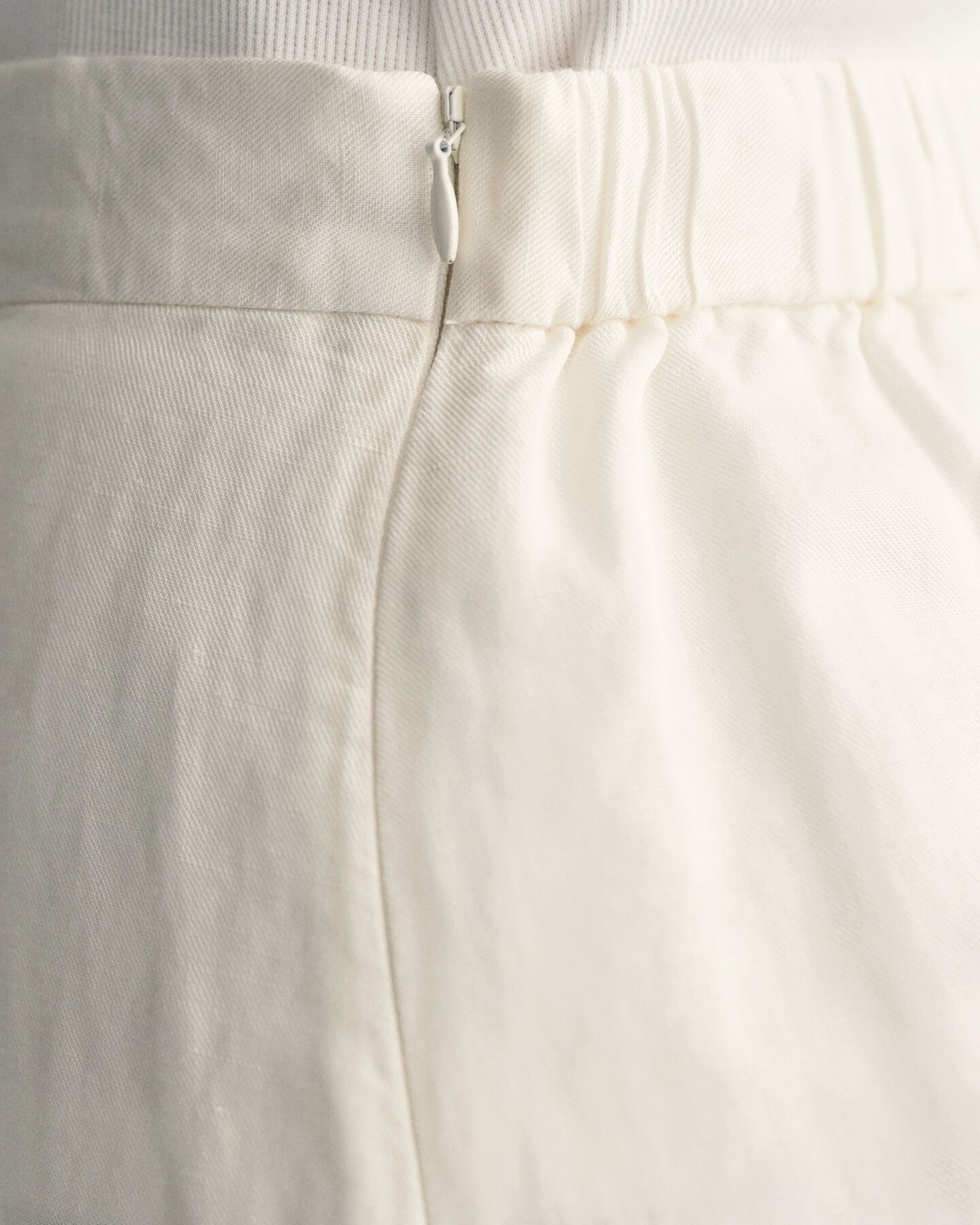 Midirock aus Leinenmischung