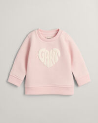 Baby Heart Graphic Rundhals-Sweatshirt