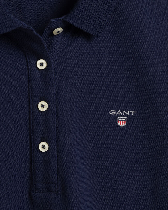 Original Piqué Langarm-Poloshirt