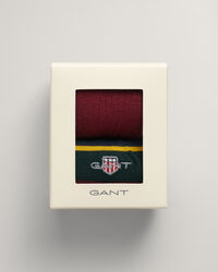 2er-Pack Socken mit Streifen in Geschenkbox