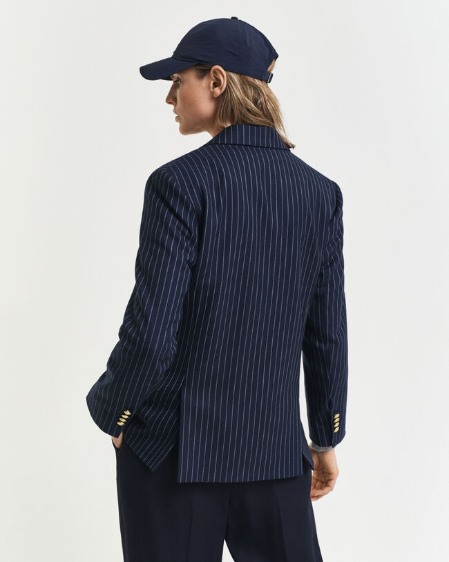 Regular Fit Pinstripe Club Blazer