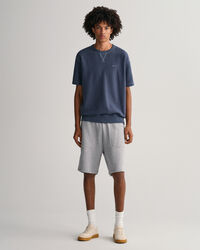 Sunfaded Kurzarm-Sweatshirt