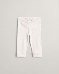 Baby Jersey-Leggings mit Ajourmuster