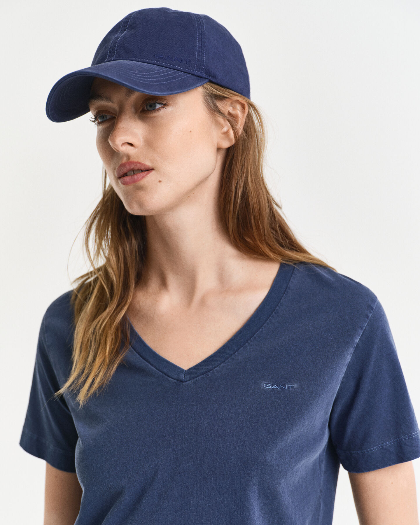 Sunfaded V-Neck T-Shirt