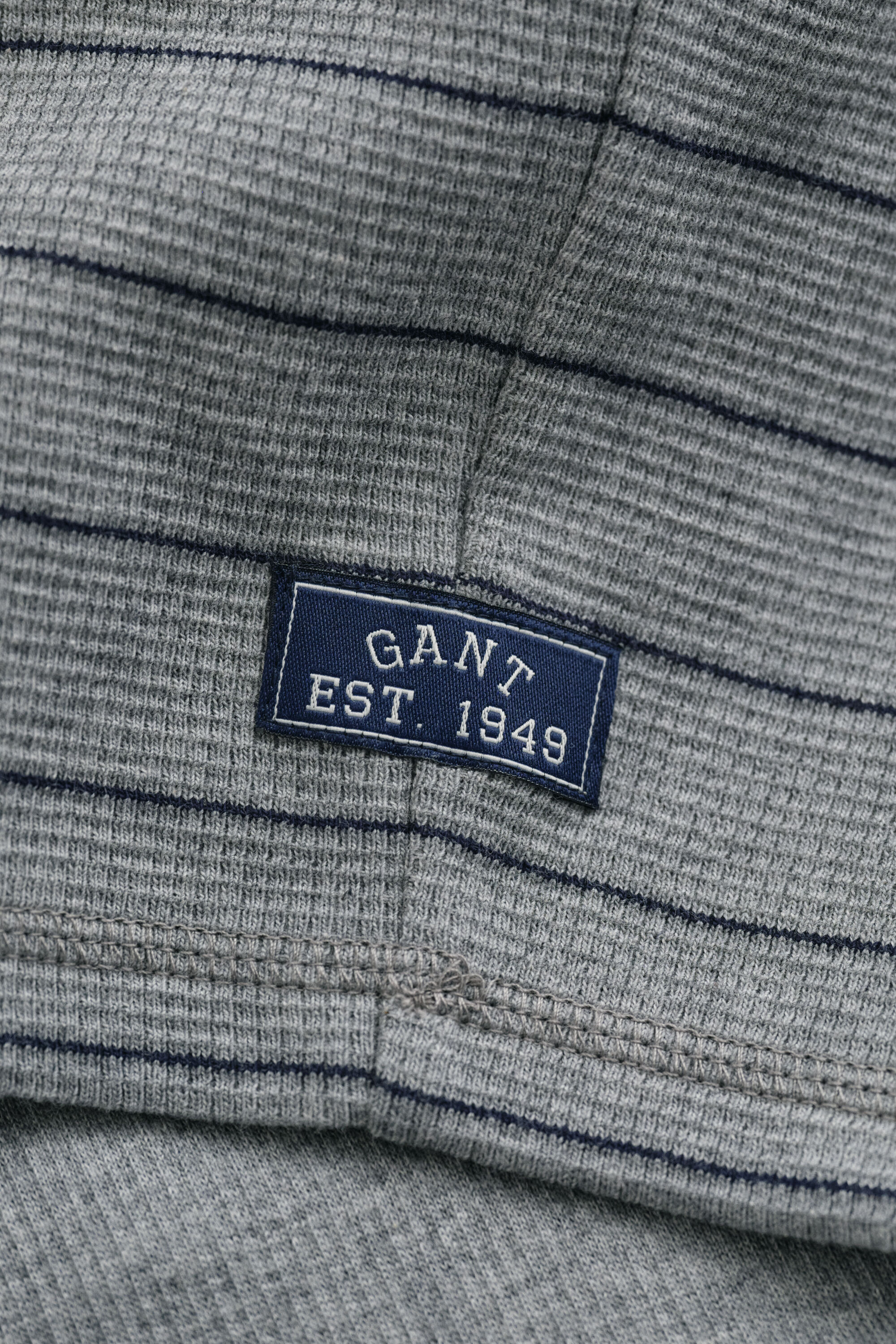 Sweat-shirt texturé à rayures