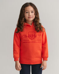 Kids Kontrast Shield Hoodie