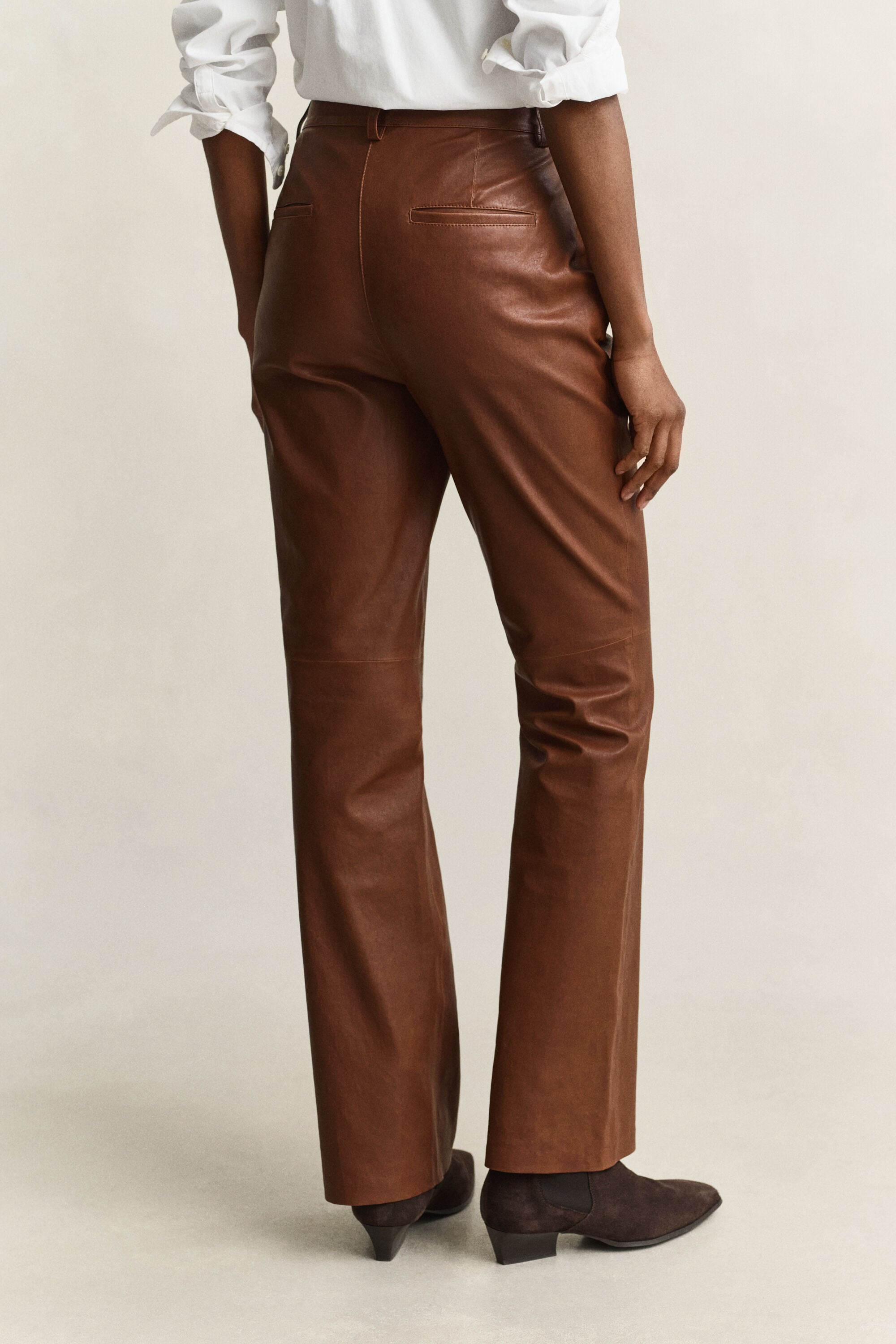 Ausgestellte Lederhose