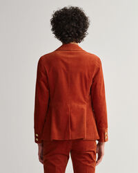 Schmale Blazerjacke aus Cord