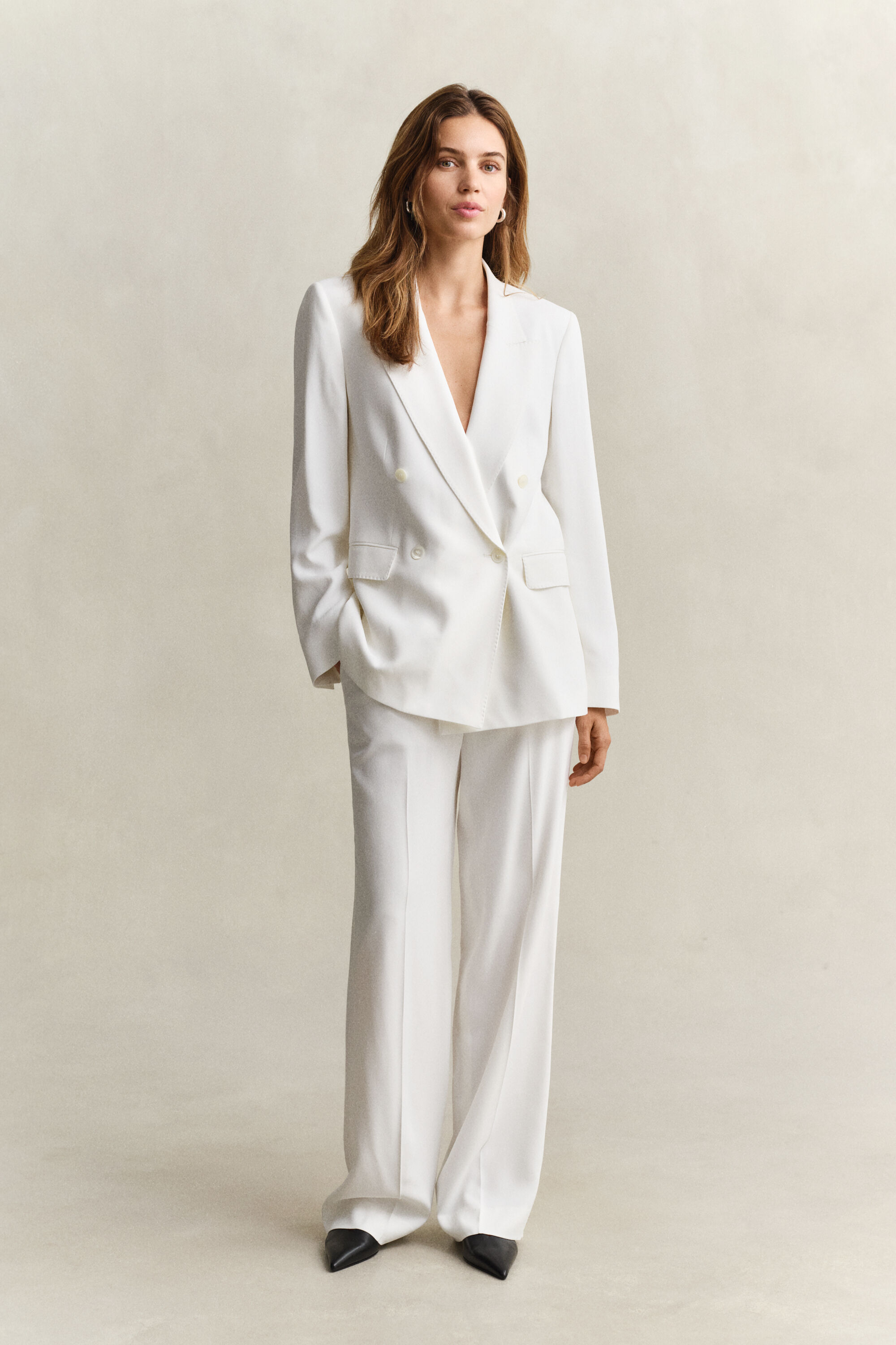 Tailored Crepe Pants