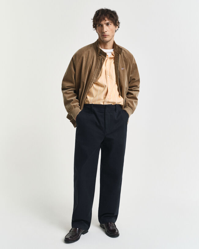 Regular Fit Classic Oxford-Hemd mit Streifen