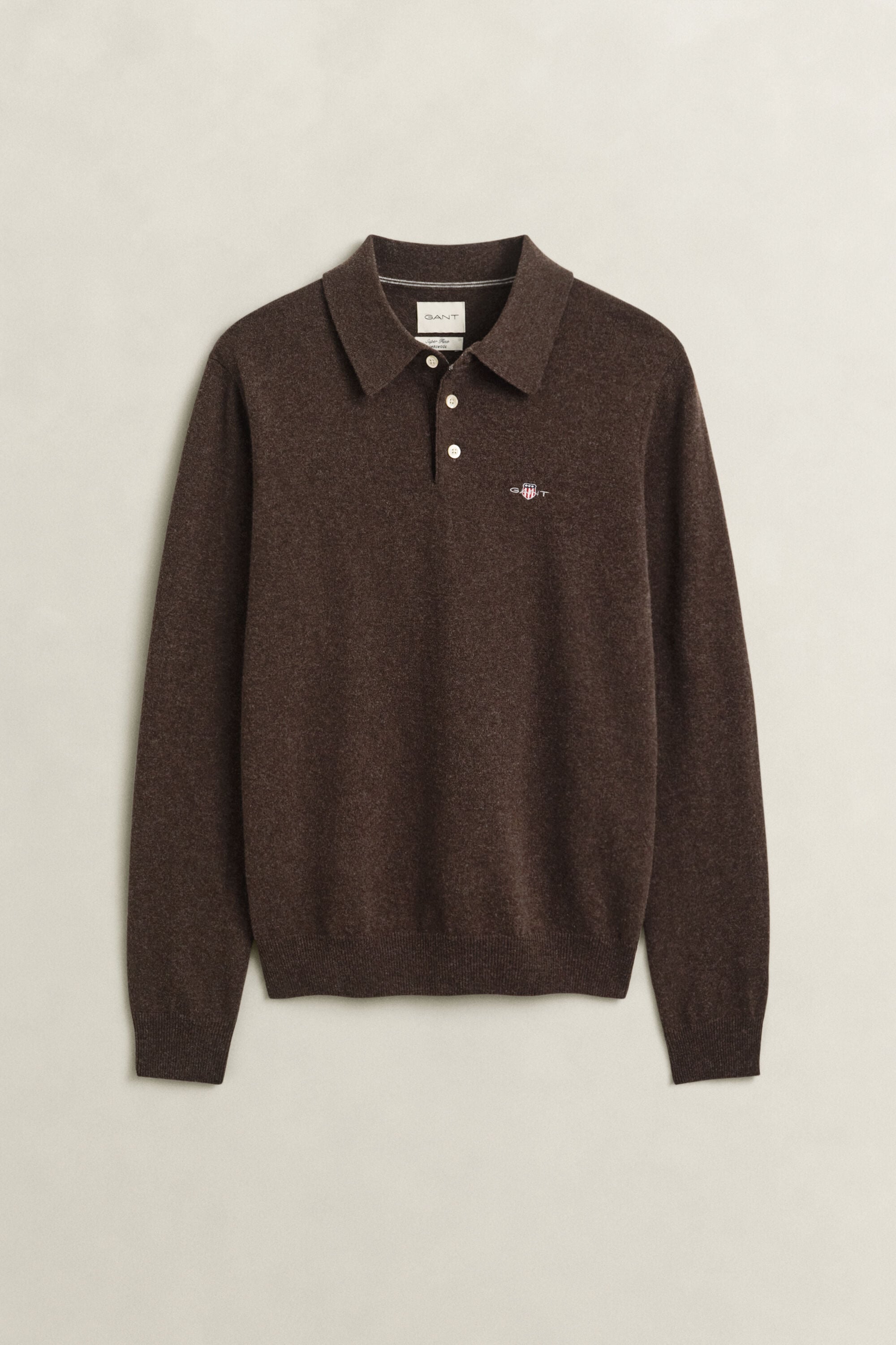Superfine Lambswool Polopullover