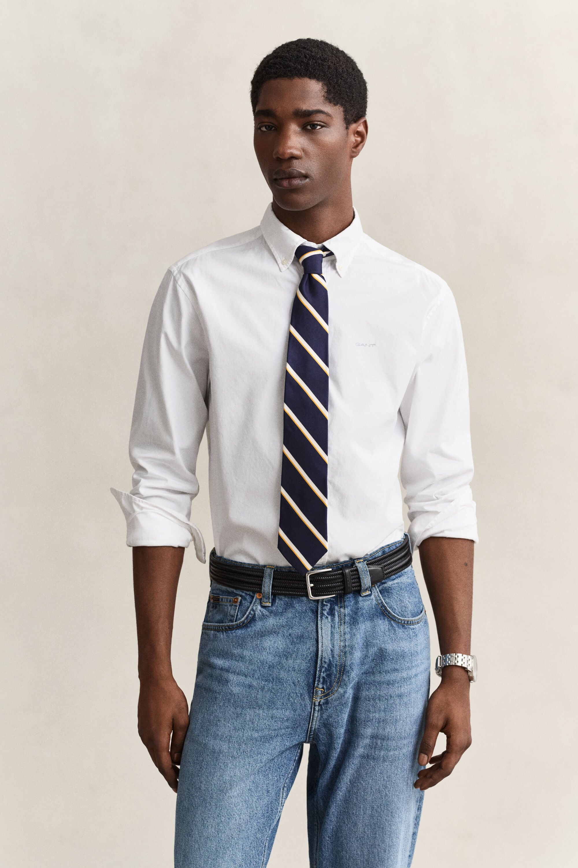 Camicia Oxford pinpoint regular fit