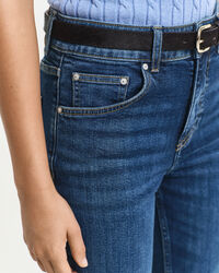 Slim Fit Schlagjeans