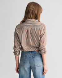 Regular Fit Classic Popeline Hemd mit Streifen