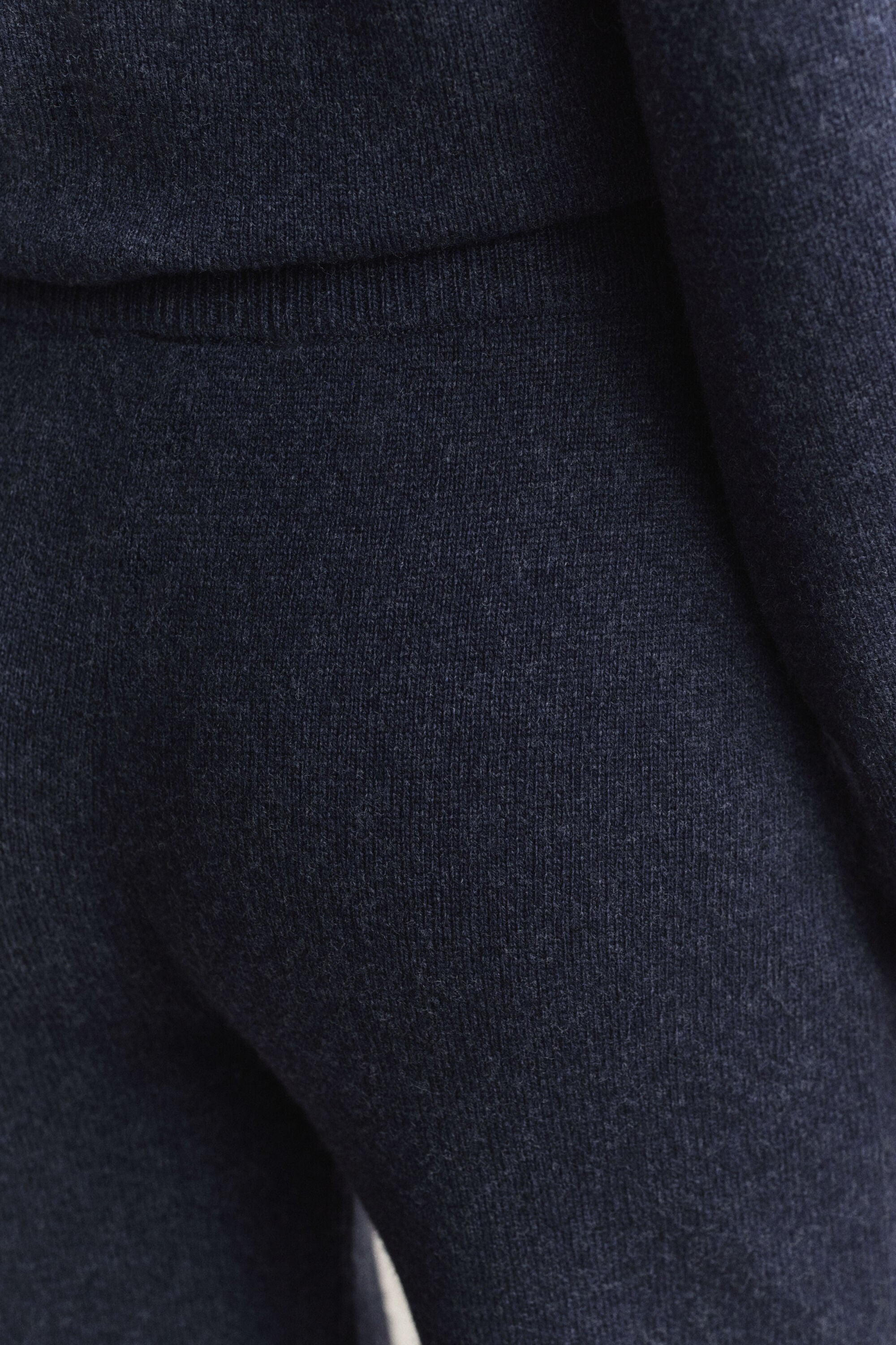 Wool Cashmere Blend Pants
