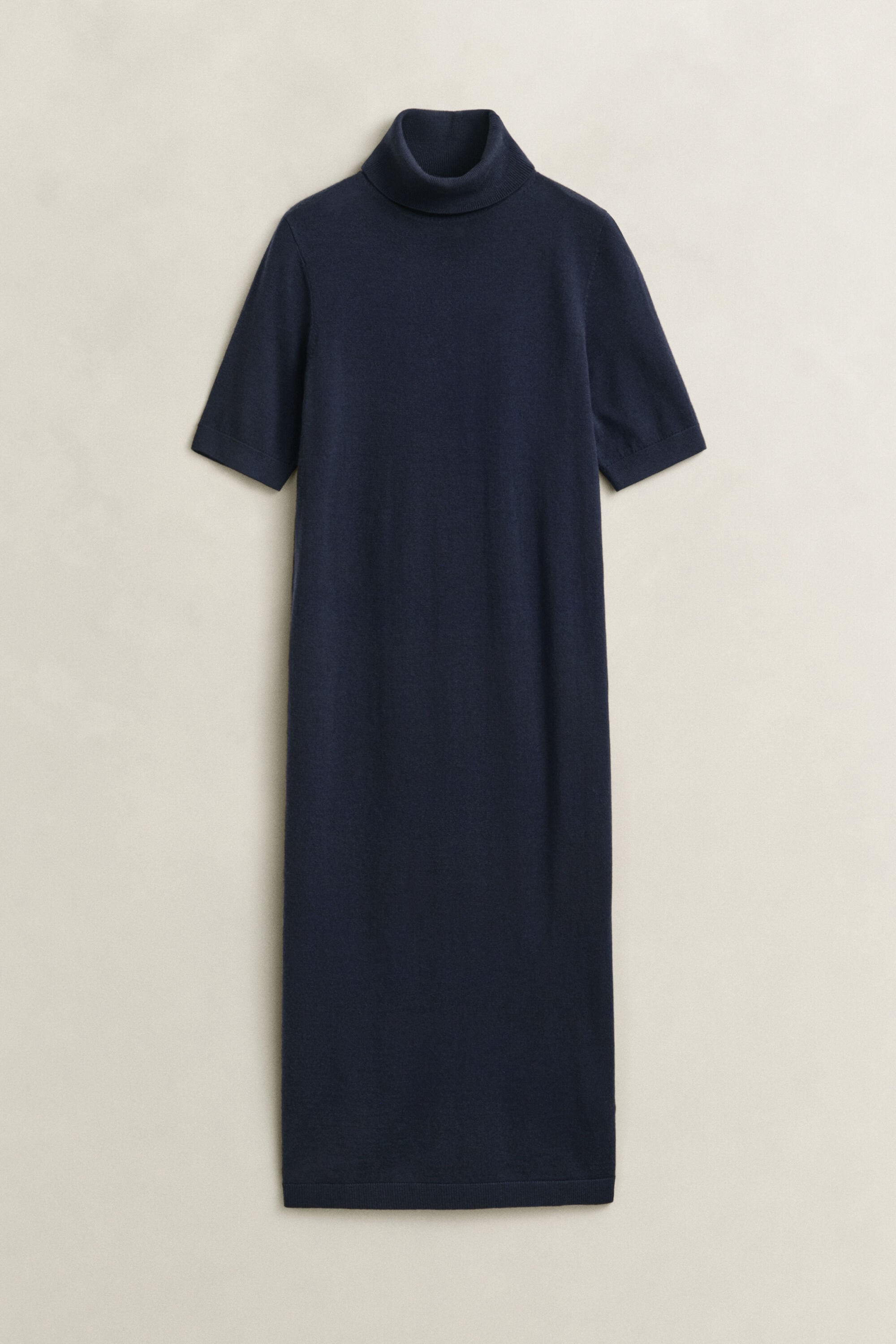 Merino Wool Turtleneck Dress