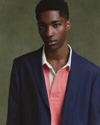 Hopsack Sakko aus Wolle