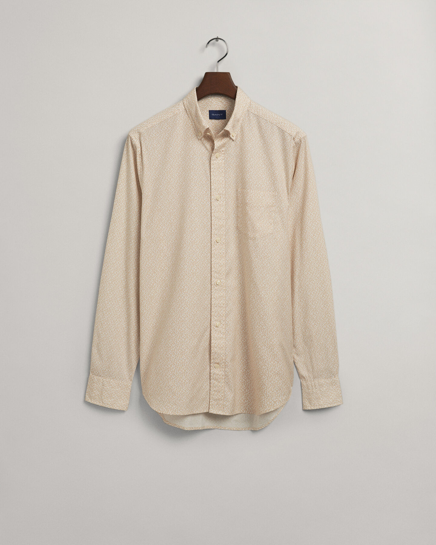 Regular Fit Paisley Oxford-Hemd