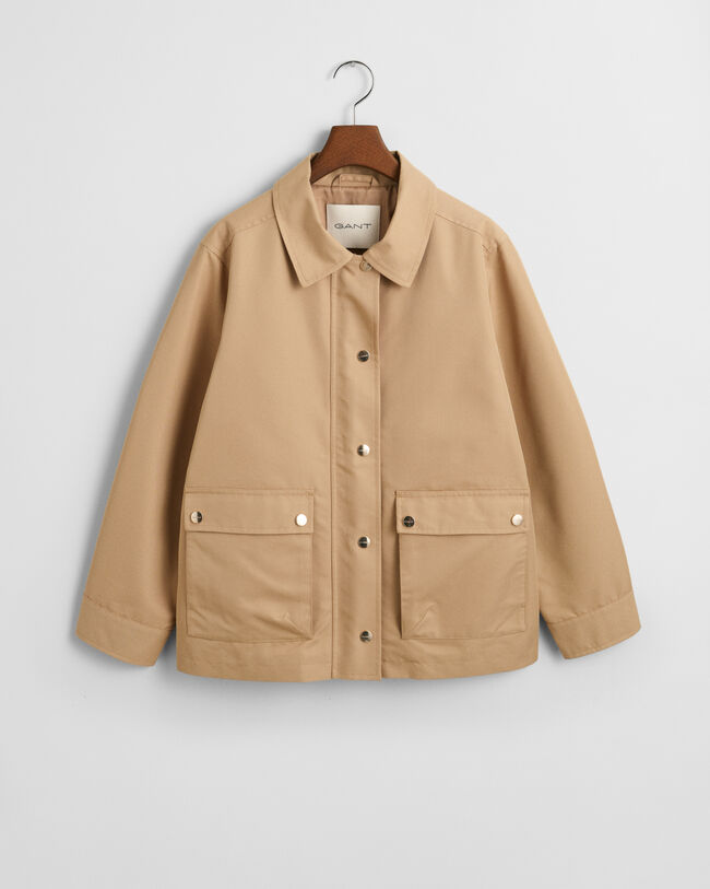 Jacke aus Baumwolltwill