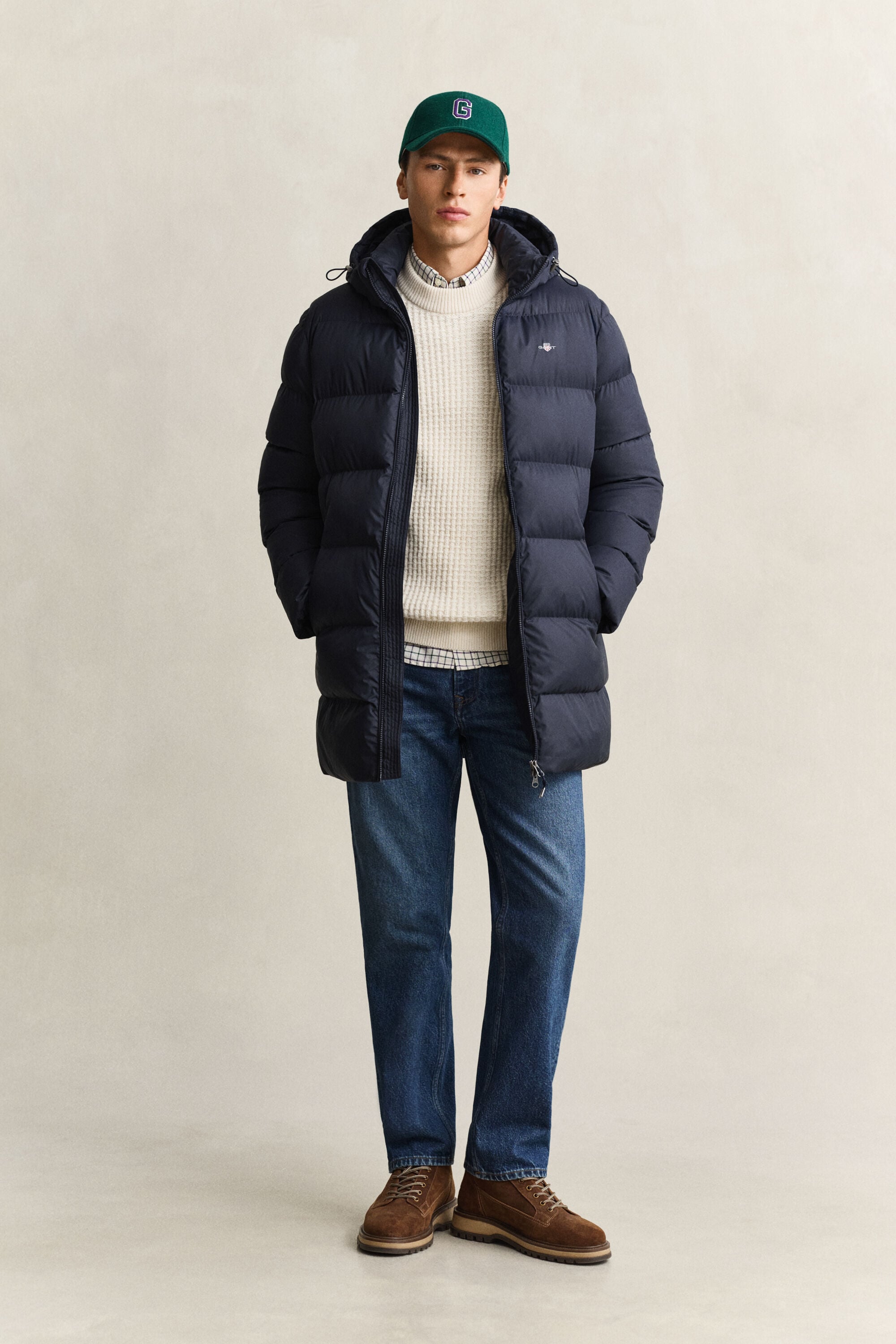 Active Cloud Mid Length Jacket