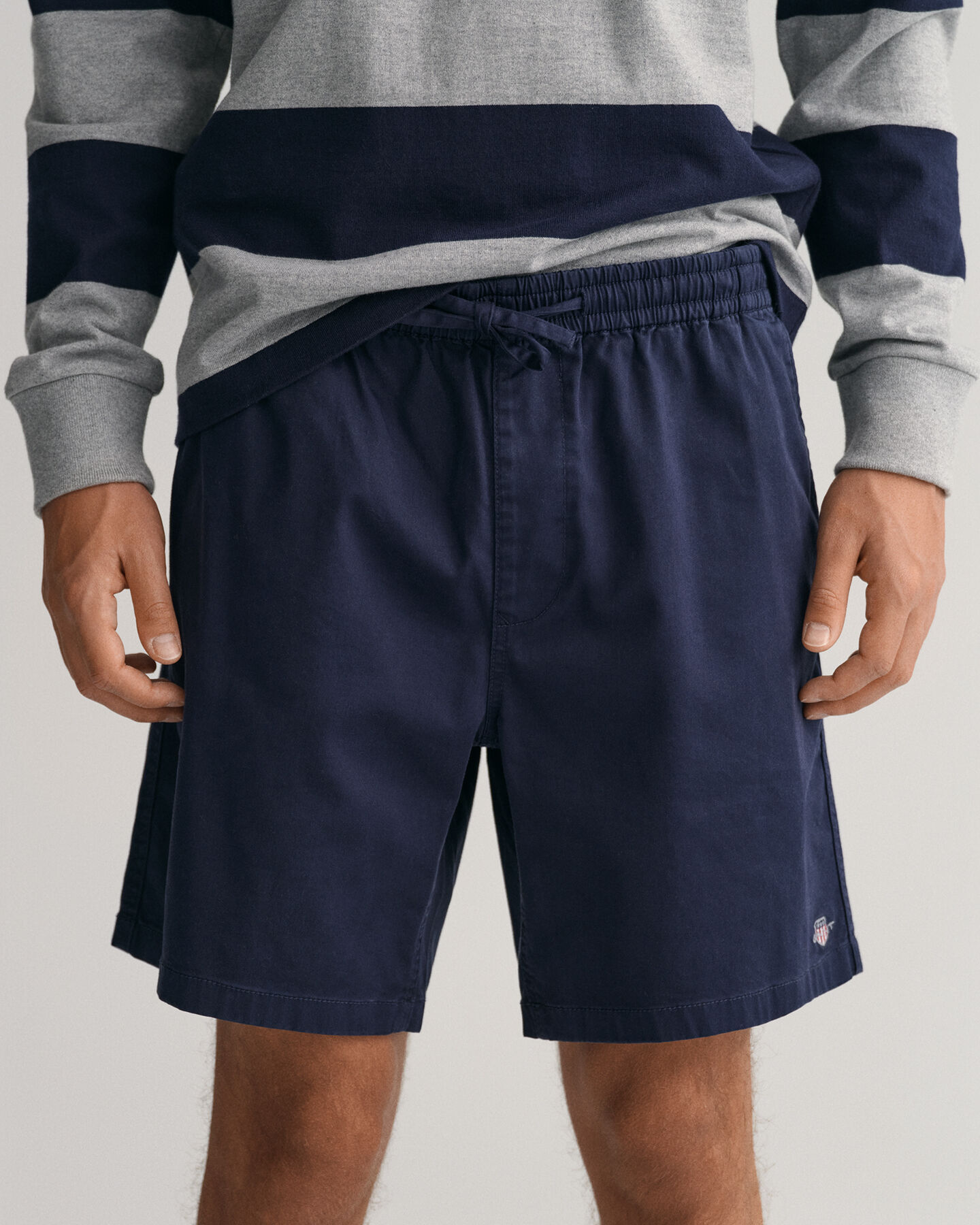 Logo Shorts mit Kordelzug