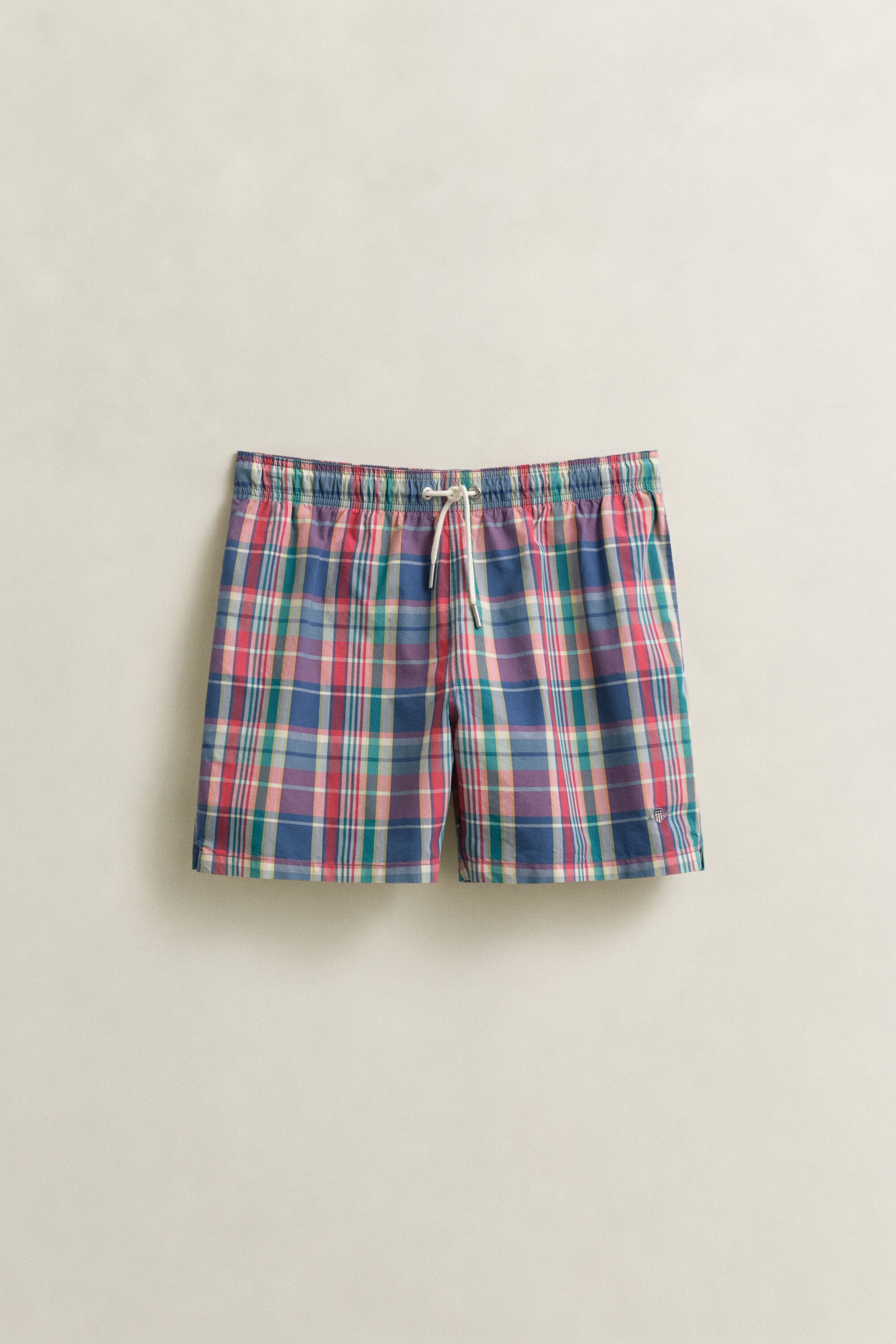Madras Badeshorts mit Karomuster