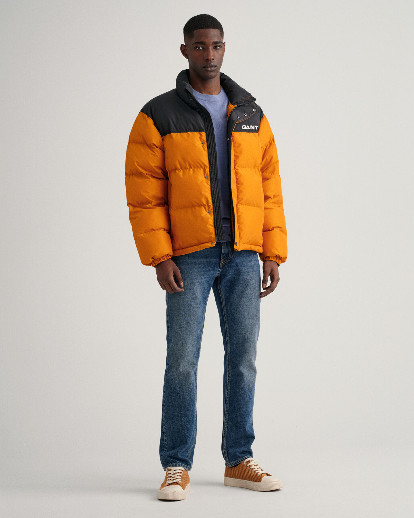 Baumwoll Kaschmir Rundhalspullover