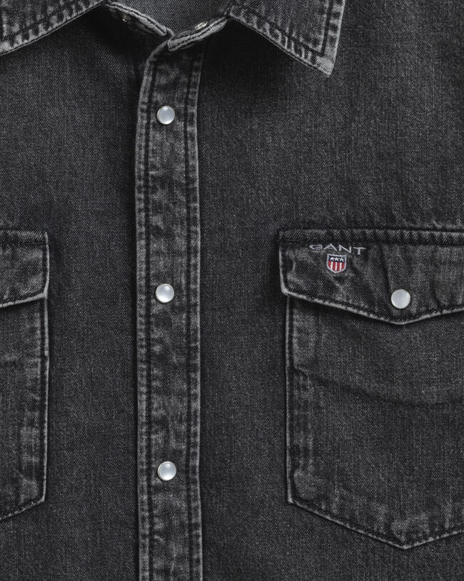 Teen Boys Oversize Denim Hemd