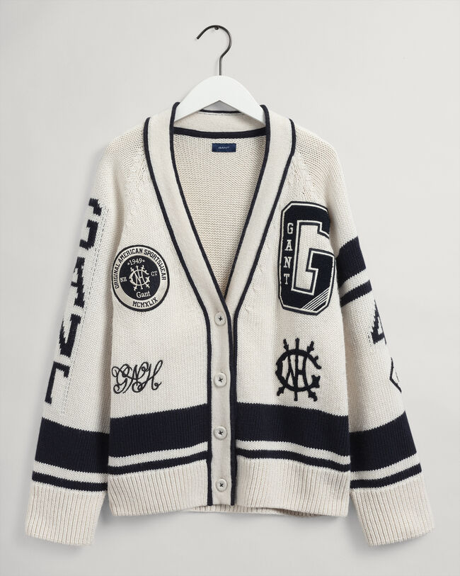 GANT Varsity Strickjacke