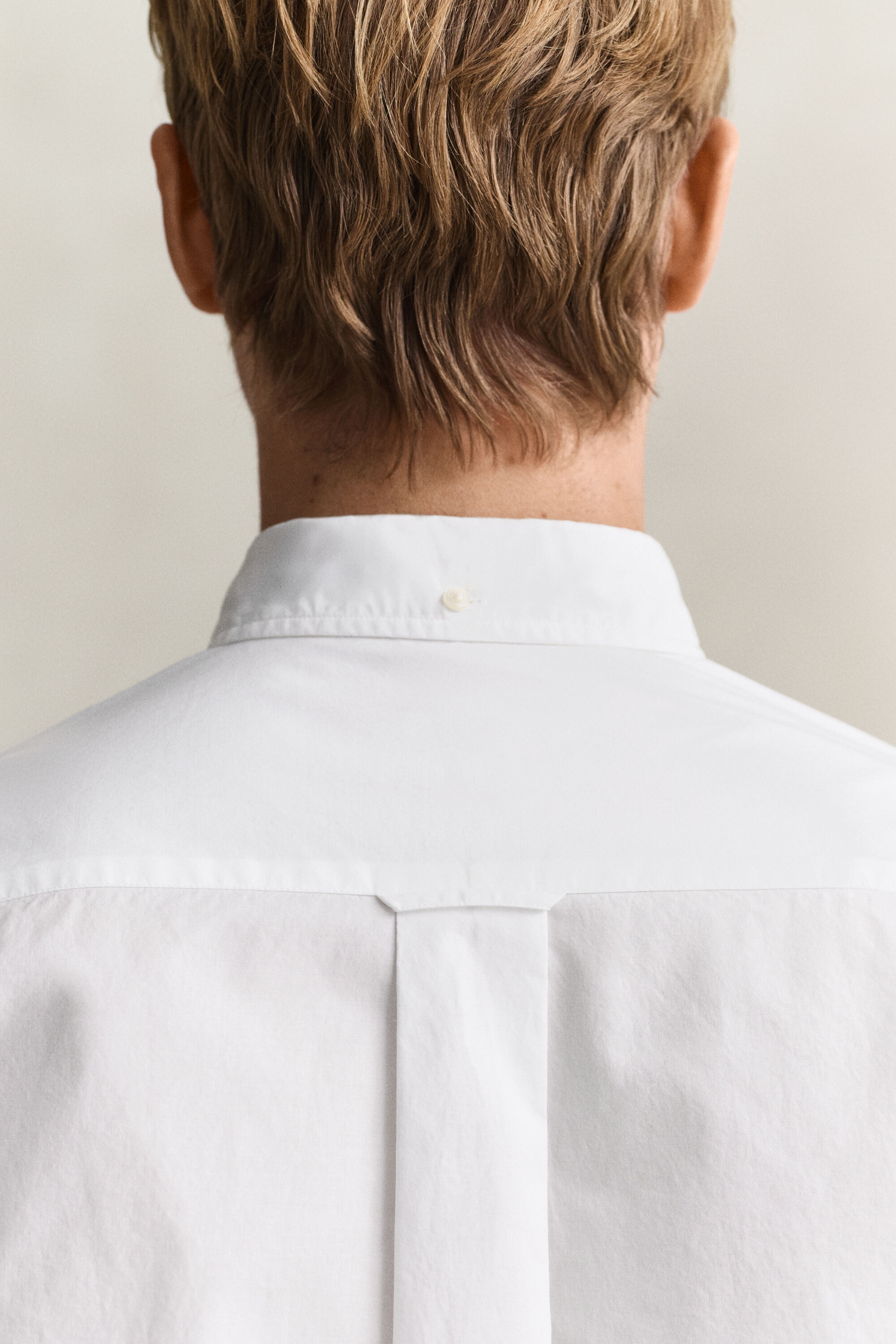 Camicia classica in popeline regular fit