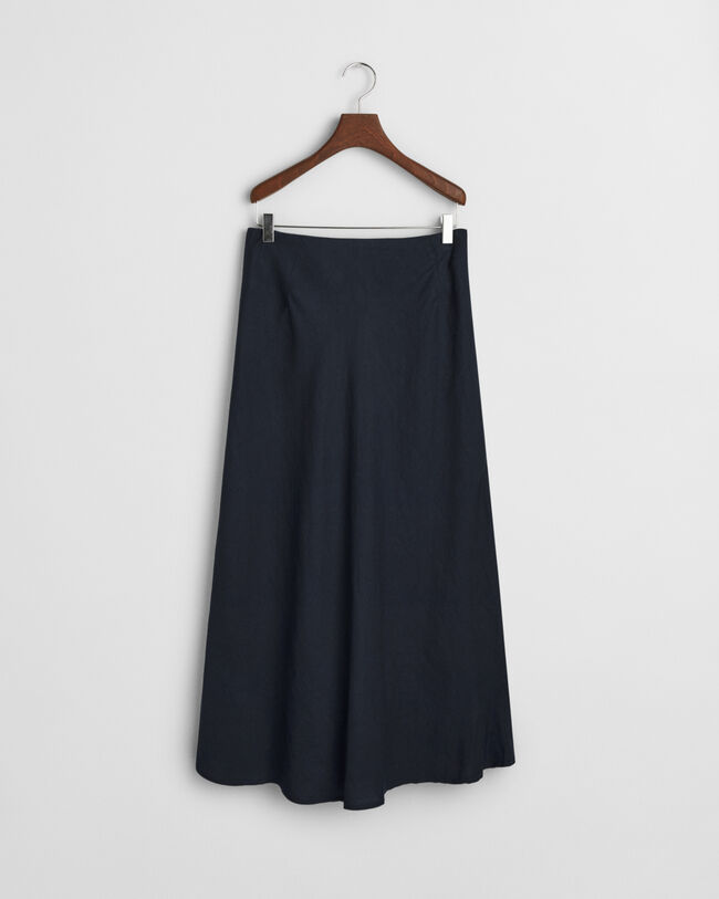 Rock aus Leinenmischung