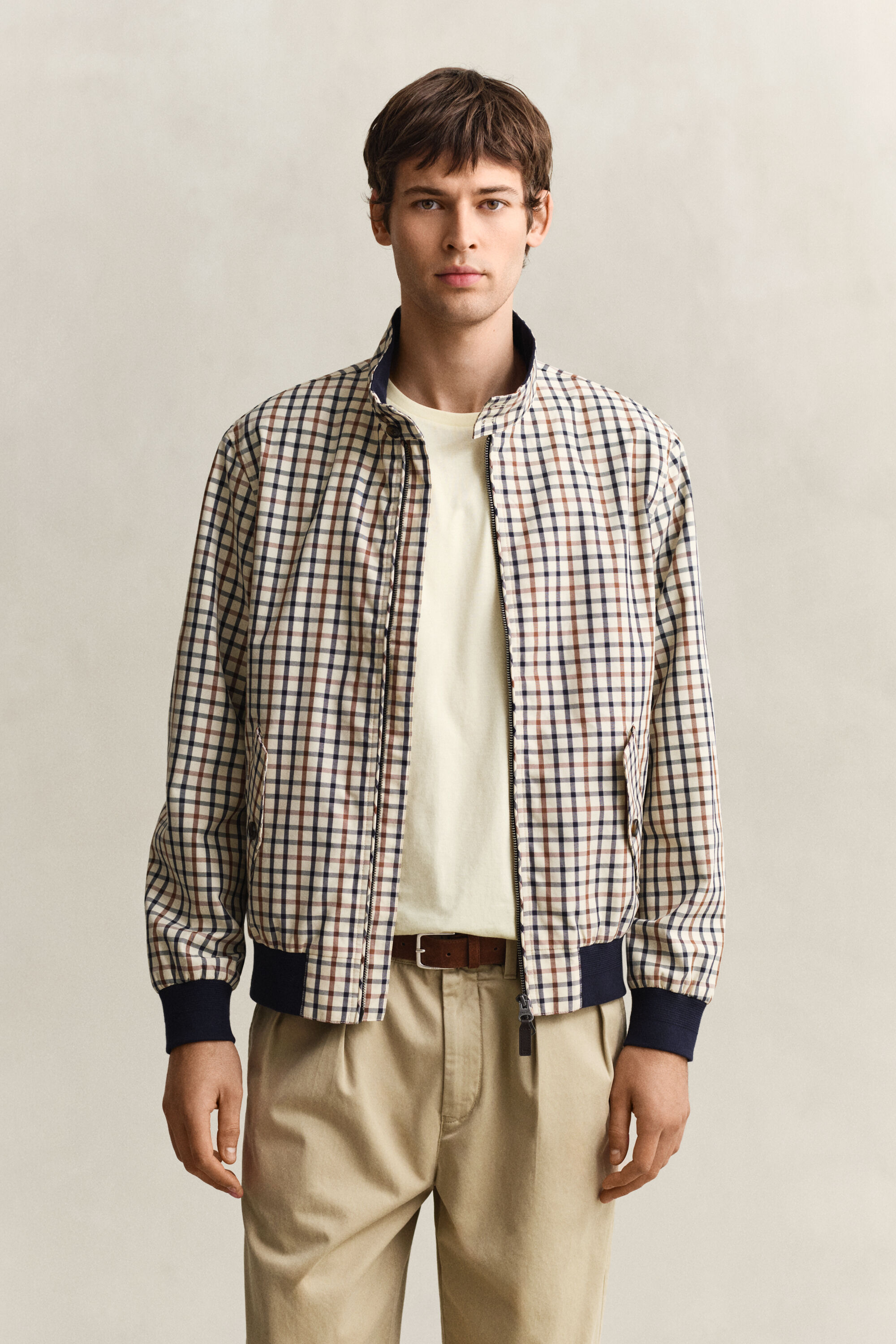 Giacca Harrington in misto cotone