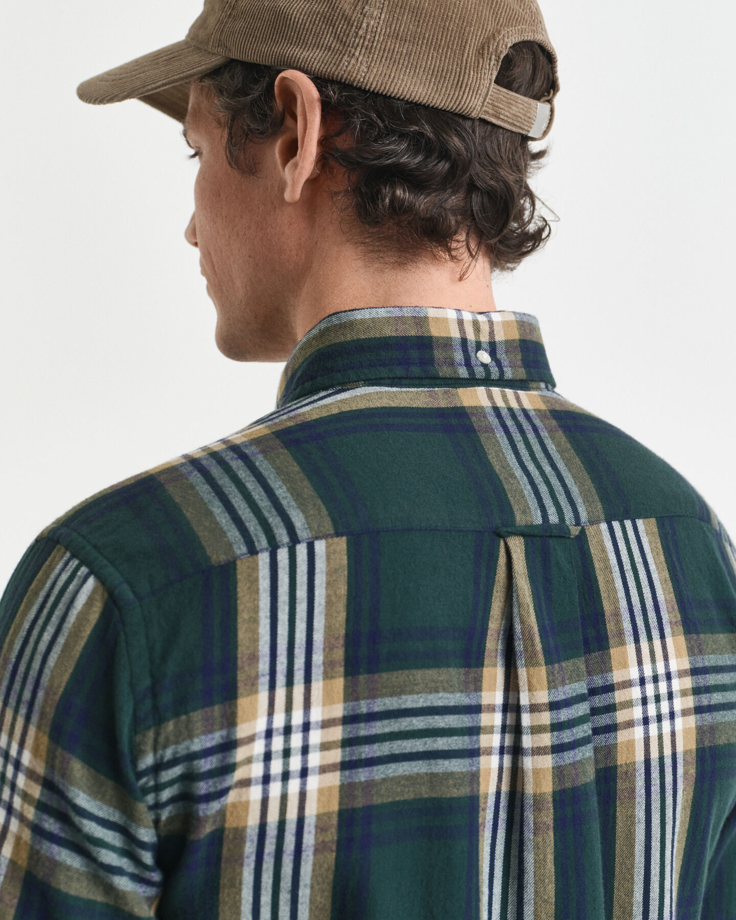 Regular Fit Windblown Flannel Karohemd