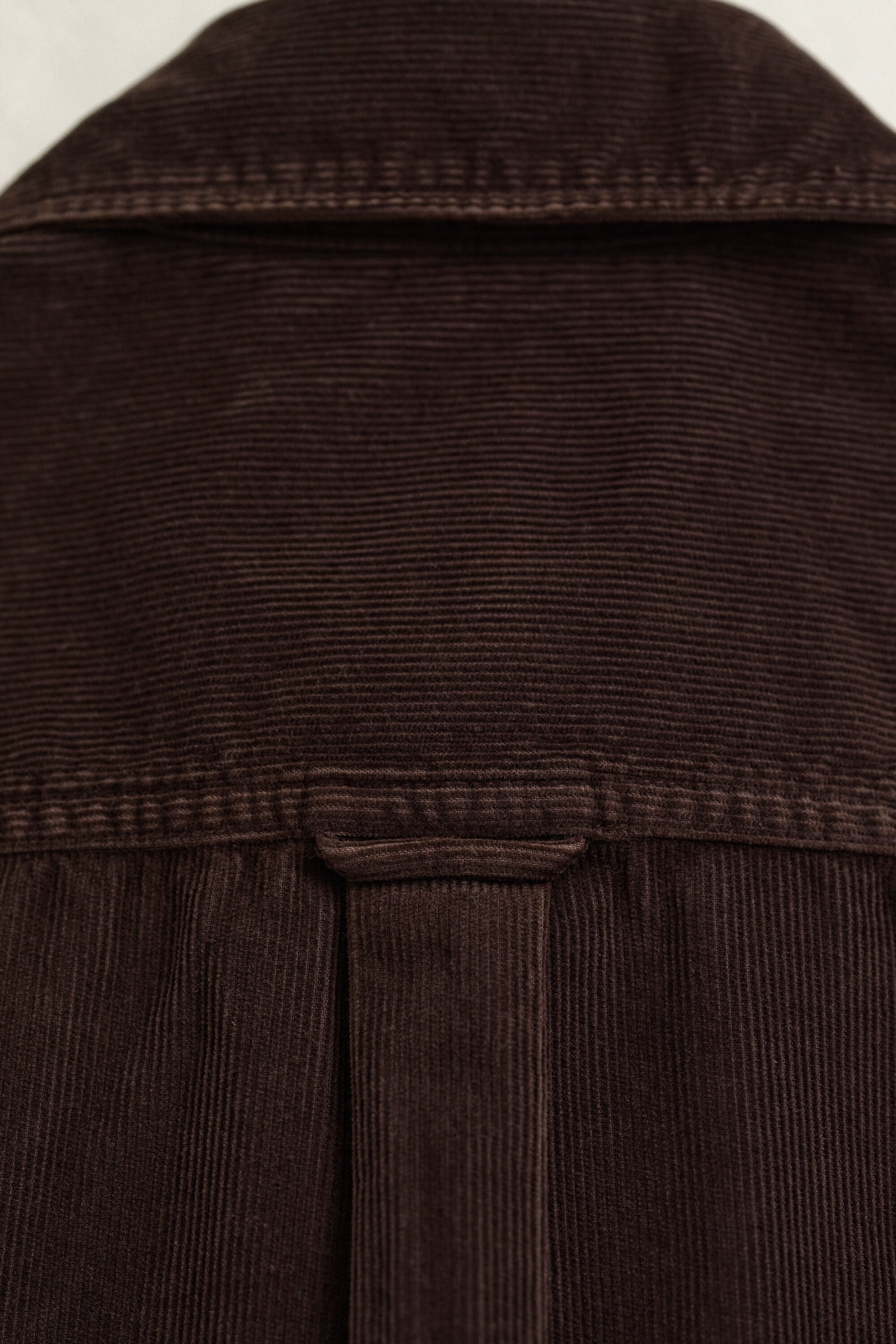 Camicia in velluto a coste regular