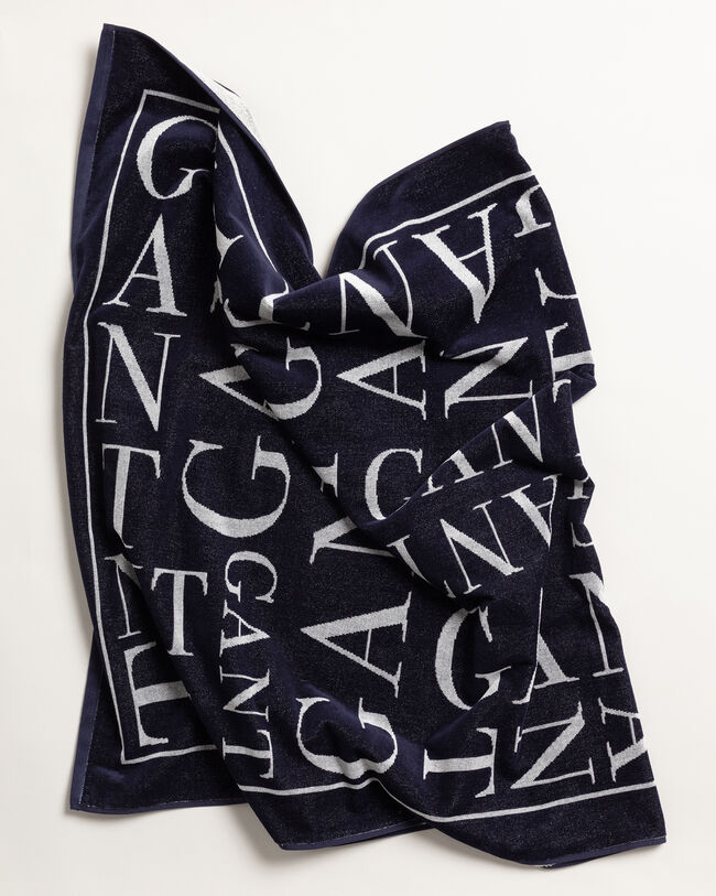 Letter Strandtuch 100 x 180 mit Print
