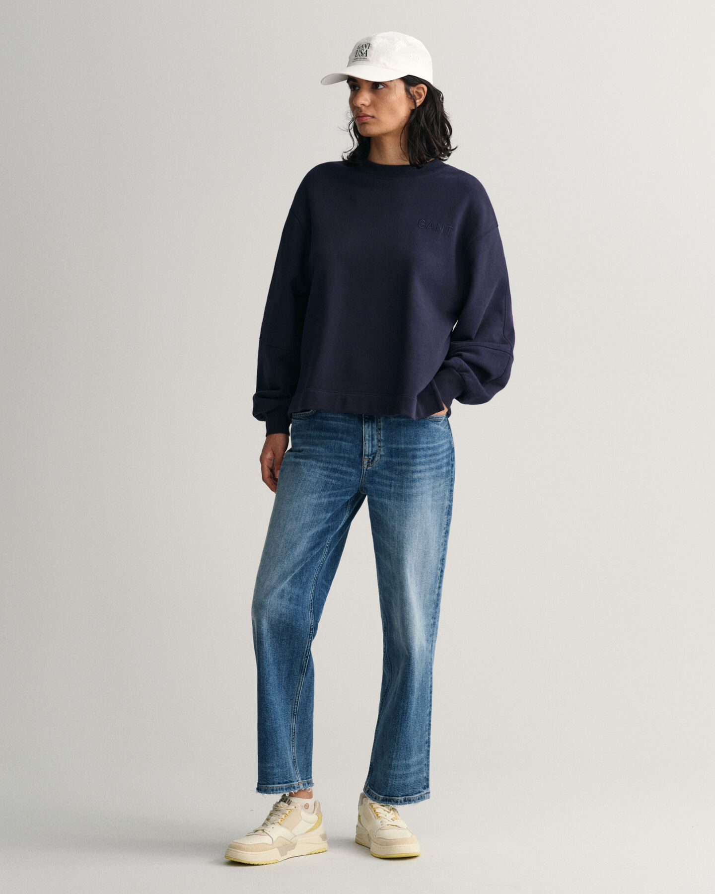 Logo Volume Langarm-Sweatshirt