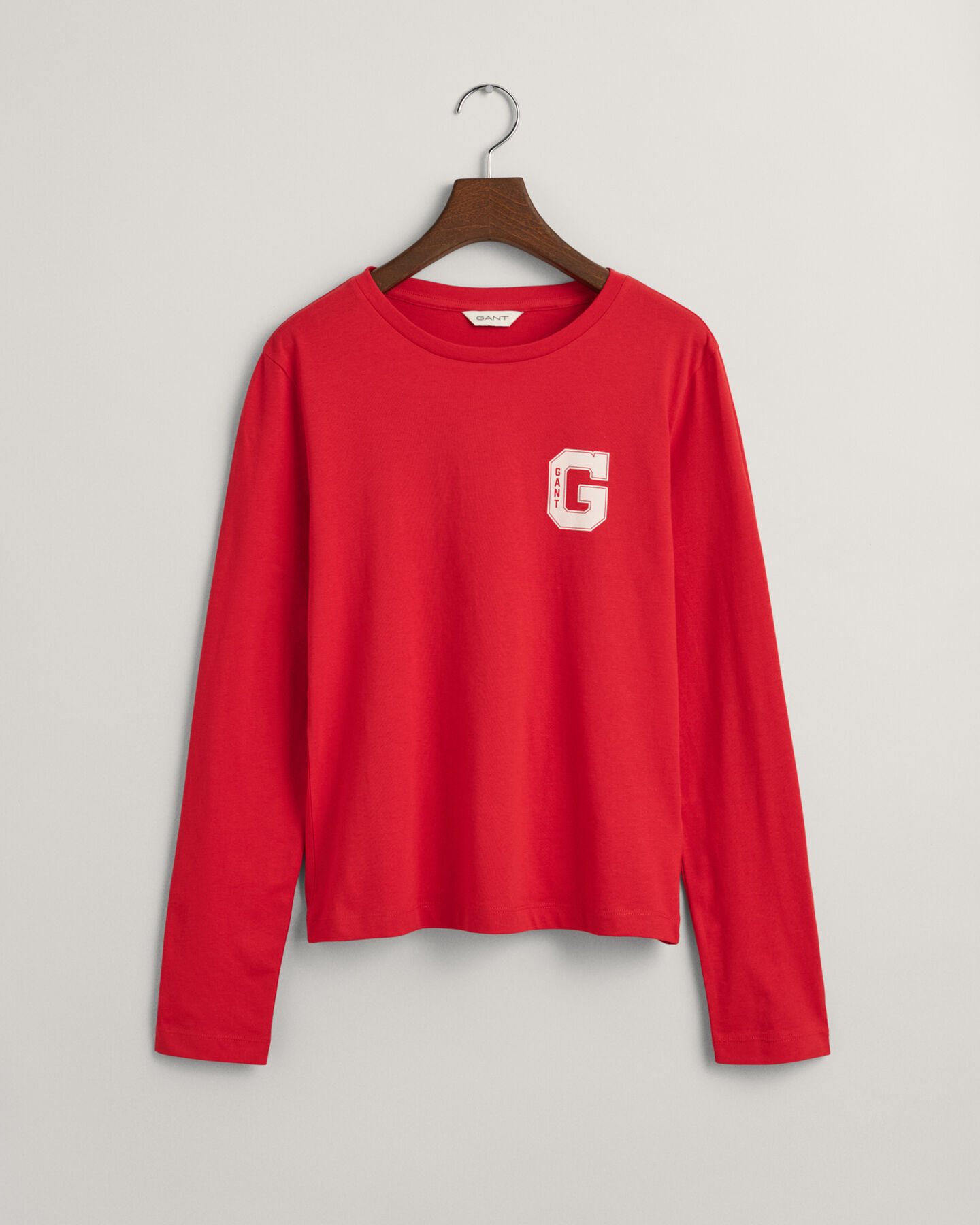 G Rundhals-Langarmshirt