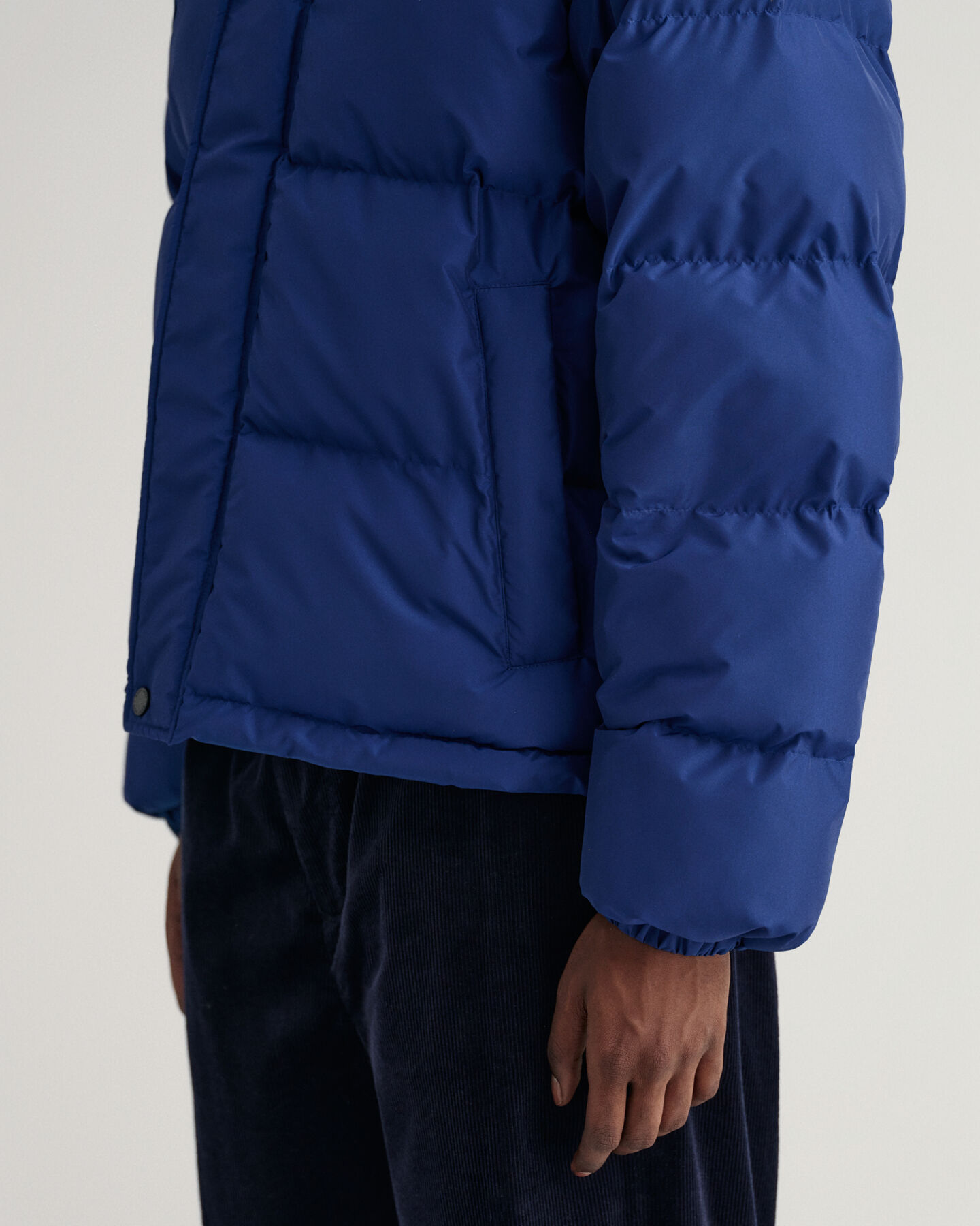 Wattierte Blockfarben Jacke