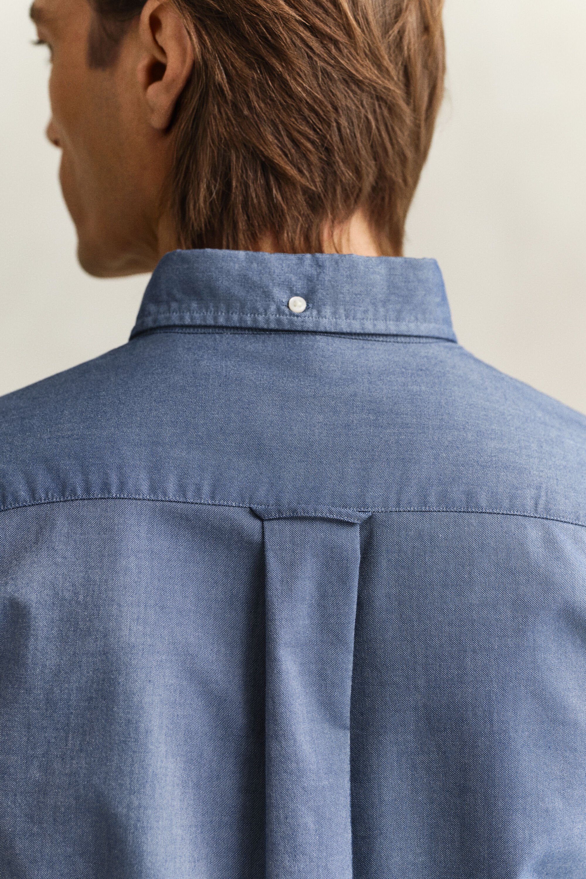 Chemise coupe regular en coton Oxford classique