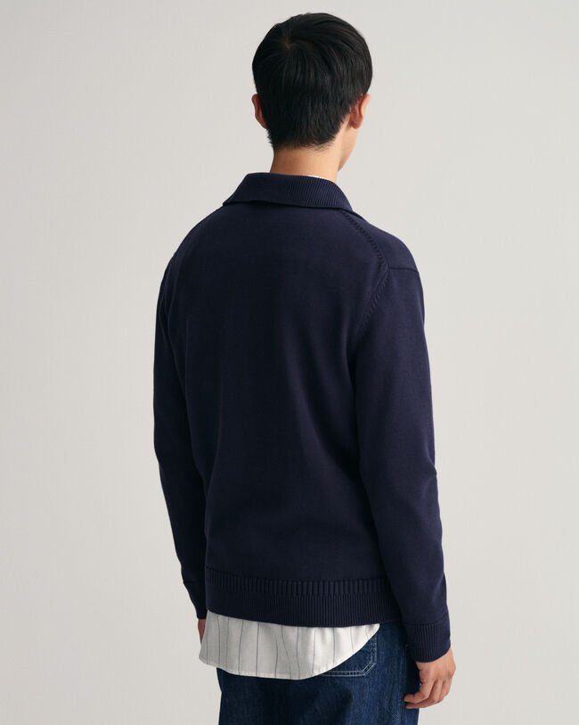 V-Neck Polopullover